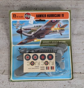 Airfix Hawker Hurricane IV 1:72 RAF Inghilterra kit modellino plastica aereo seconda guerra mondiale - Foto 1 di 5