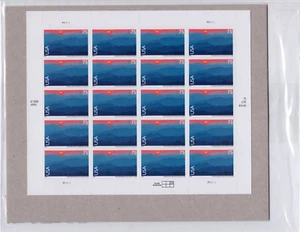 Scott #c140 Great Smoky Mountains Sheet of 20 Airmail Stamps - Sealed - Picture 1 of 3
