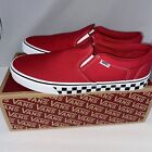 VANS ASHER CHECKER SIDEWALL shoes for men size 13 New