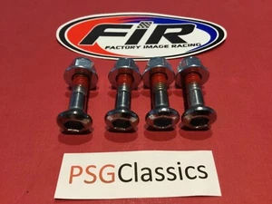 X4 Honda CRF125F CRF125FB 14-24 Rear Sprocket Bolts & Nuts FIR Screws BW SW - Picture 1 of 5