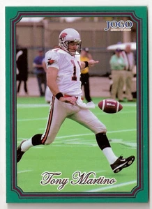 Tony Martino 2002 Jogo CFL card #75 BC Lions  Kent State Golden Flashes - Picture 1 of 1