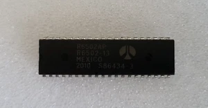 🇬🇧 Rockwell 6502 CPU R6502AP Commodore Pet VIC 20 Atari CBM 1541 - Picture 1 of 3