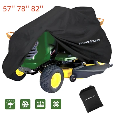 NEVERLAND Riding Lawn Mower Tractor Cover Outdoor Waterproof Rain Dust Protector Garden