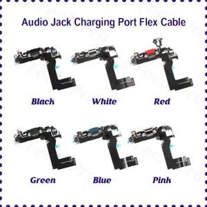 For iPhone 13 Mini Mic Audio Jack Charging Port Dock Connector Flex Cable Parts - Picture 1 of 14