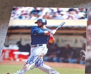 Mike Aviles Cleveland Indians SIGNED 8X10 Photo COA AUTOGRAPHED MLB - Picture 1 of 1