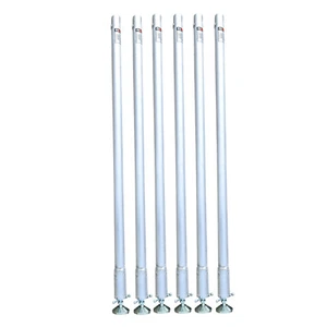 6 Prox StageQ Platform Telescoping Legs 60 inch tall - 2 Inch Tubing - Picture 1 of 4
