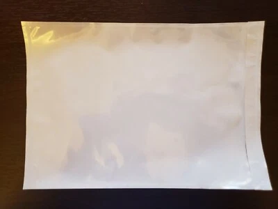100 - Clear 7" x 10" Packing List Envelope Invoice Slip Self Sealing Pouch  - Image 1 of 2