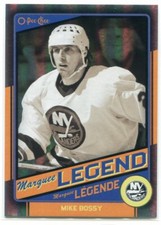 2012-13 O-Pee-Chee Black Rainbow 533 Mike Bossy /100