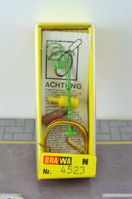 Poste de farola Brawa 4523 único verde escala N 1:160 Foto 1 de 2