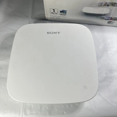 RARE SONY LLS-201 1TB Wireless Network Media Storage Hard Disk Drive HDD - Image 1 of 4