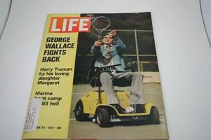 Life Magazine 1972 November 24 George Wallace Fights Back Cover Harry Truman - Bild 1 von 5