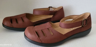 Hotter Shore Zapatos Mary Jane Marrón Castaño Ortholite Acolchados 8.5EEE Foto 1 de 4