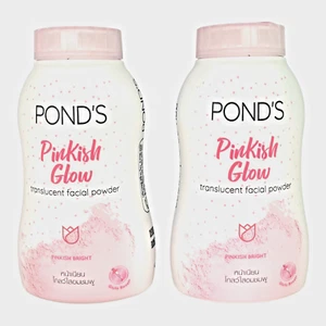 2xPond's Pinkish Glow Translucent Facial Powder 50g Naturally Bright And Pinkish - Picture 1 of 3