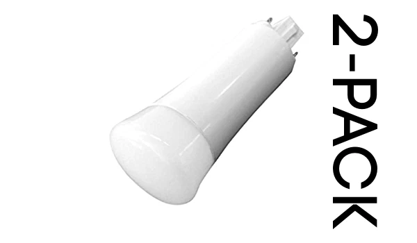 2-Pack Eiko 09249 LED9W49V/840DR-G6 9W 4000K 900L G24Q Base Ballast Dependant B - Image 1 of 1