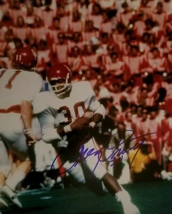 Greg Pruitt signed 8x10 photo Oklahoma Sooners Cleveland Browns CFHOF 1999 - Picture 1 of 2