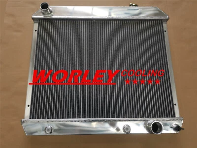 NJ-44mm Aluminum Radiator For 1962-1964 Pontiac Grand Prix Star Chief 6.4L 6.9 Foto 1 de 4