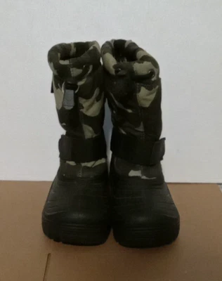 Northside Little Boys Snow boots Size 12 camouflage Rubber Bottom - Image 1 of 4