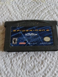 Spider-Man 2 (Nintendo Game Boy Advance, 2004) solo cartucho - probado - Imagen 1 de 1