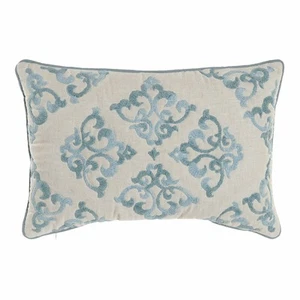 Funda de cojín DKD Home Decor 60 x 1 x 40 cm Azul Tradicional - Imagen 1 de 3