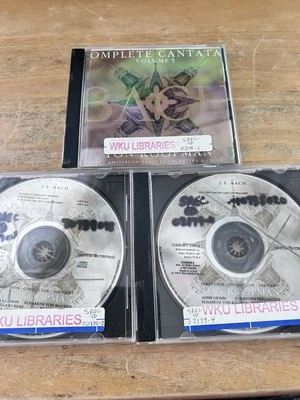BACH Complete Cantatas, Vol. 3 / TON KOOPMAN 3 CD Amsterdam Choir - Image 1 of 4