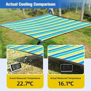 For Durable For Outdoor 85 Percent Sun Shade Net for Gardens and Patios - Picture 1 of 12