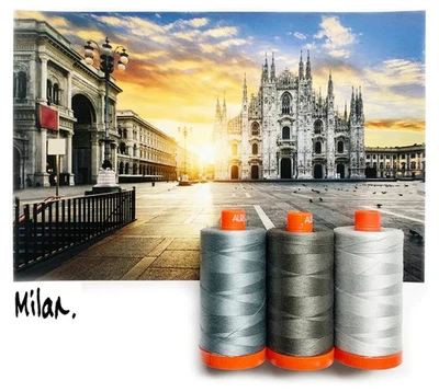 Aurifil Milan Grey Color Builder Thread Set by Aurifil - Image 1 of 4