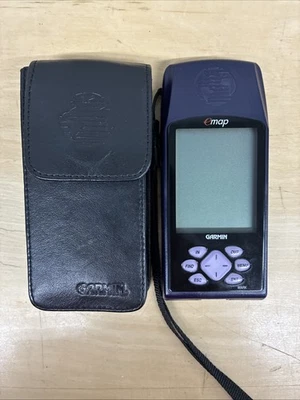 Garmin eMap AM Portable Handheld 12 Parallel Channel GPS/ Hiking/ Geocaching - Image 1 of 4