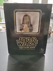 Gentle Giant Ltd. Star Wars QUI-GON JINN Collectible Bust 1752/5000 RARE - Picture 1 of 11