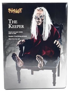 Crypt Keeper Tales From The Crypt Animatronic Horror Prop Spirit Halloween NEW - Picture 1 of 6