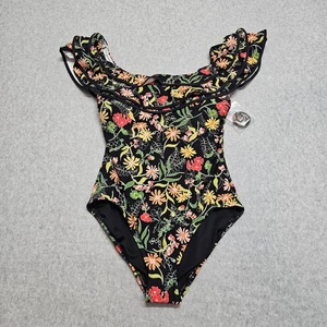 Traje de baño Kate Spade nuevo con etiquetas con volantes de una pieza traje de baño mediano $155 - Imagen 1 de 9