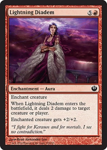 Lightning Diadem - Journey into Nyx #102/165 MTG Magic The Gathering - Image 1 of 1