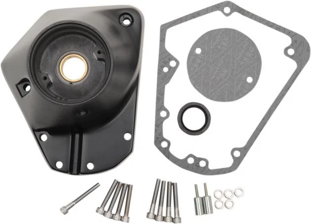 Kit de capa de câmera Drag Specialties cetim preto #145454 Harley Davidson - Imagem 1 de 1