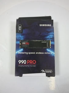 Disque dur interne SSD SAMSUNG 990 PRO 4 To PCIe 4.0 M.2 2280 - Photo 1/6