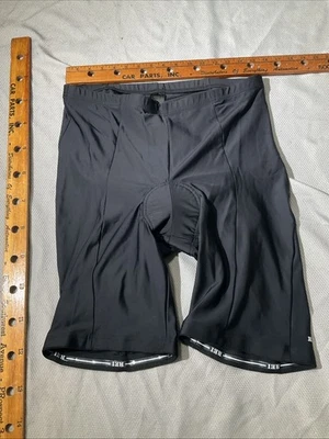 Rei Biking Shorts Mens 2XL XXL Black Performance Cycling Padded Stretch Pants - Image 1 of 4