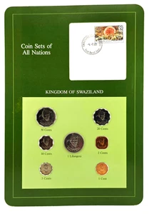 Monedas - Serie De Monedas de Todas las Naciones - Swazilandia - Picture 1 of 5