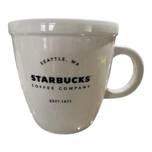 Tazza da caffè Starbucks Giant Abbey classica in ceramica 138 oz 2016 - Foto 1 di 6