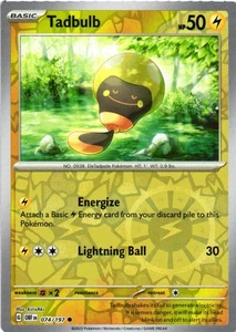 Tadbulb Common SV03: Obsidian Flames 074/197 LP - Picture 1 of 2