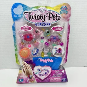 Kit Bracciale Twisty Petz Serie 4 Blingz-Starzie Elefante e Jinglez Unicorno - Foto 1 di 3