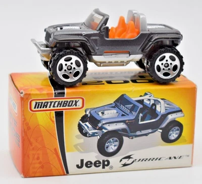 Matchbox Superfast Jeep Hurricane grigio MB PTF 2006 pre fiera del... - Immagine 1 di 4