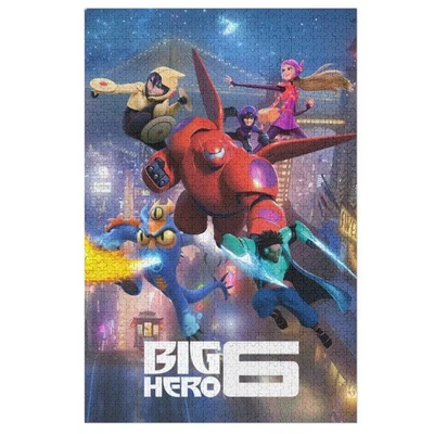 Big Hero 6 Jigsaw Puzzle 1000 Pieces  Gift for Girls Boys Adult - Image 1 of 4
