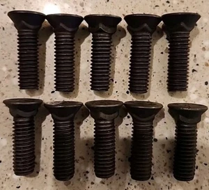 Grade 5 7/16-14 Coarse Thread Plow Bolt 1-1/8" Hard To Find (10 Bolts) - Picture 1 of 5