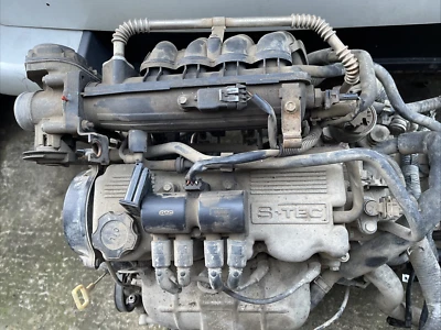 2007 CHEVROLET KALOS MK1 1.2 PETROL COMPLET ENGINE + 5 SPEED MANUAL GEARBOX B12S - Image 1 of 4