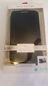 CASE MATE STAND FOLIO CASE FOR GOOGLE NEXUS 6 RETAIL BOX - BLACK - Picture 1 of 6