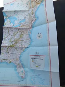 Mapa Estados Unidos EE. UU. Revista Mapa Recreativo Rand McNally Esta Semana ENORME - Imagen 1 de 1