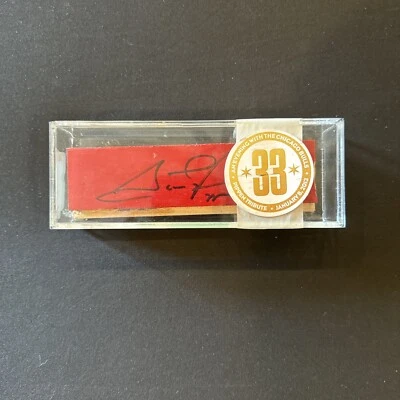 SCOTTIE PIPPEN SIGNED GAME USED FLOOR BOARD JSA COA … Rare 🔥 - Image 1 of 4