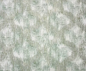 BALLARD DESIGNS DESIREE GREEN EMBROIDERED EXCLUSIVE MULTIUSE FABRIC BY YARD 54"W - Picture 1 of 7