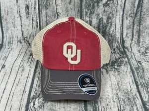 Oklahoma Sooners Top Of The World Offroad Trucker Adult Adjustable Snapback Hat - Picture 1 of 6
