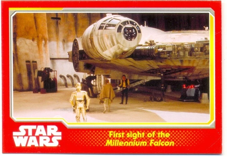 Topps:2015 Journey To The Force Awakens "First sight of the Millennium Falcon#16 - Image 1 of 1