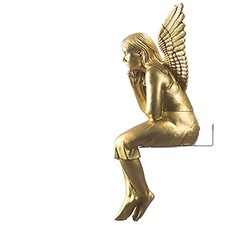 Schutzengel, große Plastik-Sitzskulptur Big Guardian Angel Sculpture Ottmar Hörl