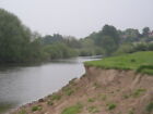 Photo 6x4 Erosion & the River Severn Shrewsbury The spires of St Mary&#03 c2008